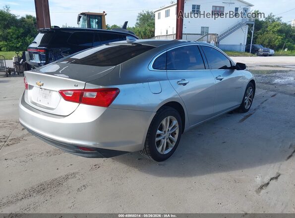 1G1ZD5ST2JF110135 2018 CHEVROLET MALIBU Серебряный Задняя правая четверть