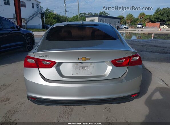 1G1ZD5ST2JF110135 2018 CHEVROLET MALIBU Серебряный 