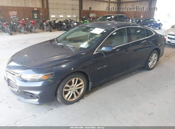 1G1ZD5ST2JF113410 2018 CHEVROLET MALIBU Dark Blue Передня ліва чверть