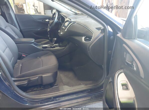 1G1ZD5ST2JF113410 2018 CHEVROLET MALIBU Dark Blue Вид салону спереду