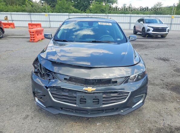 1G1ZD5ST2JF132037 2018 CHEVROLET MALIBU Charcoal Front view