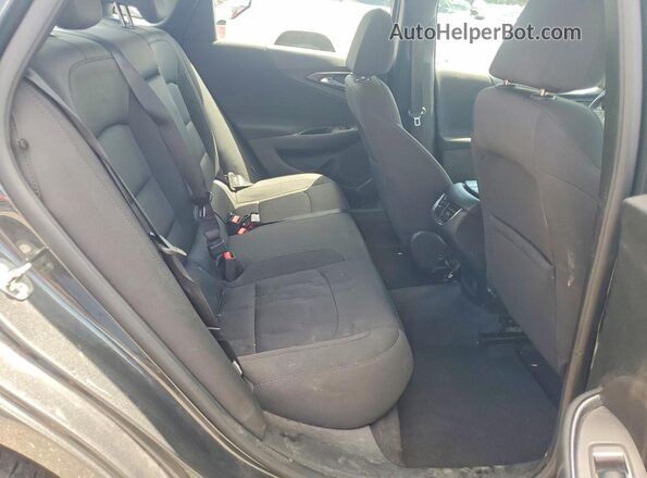 1G1ZD5ST2JF132037 2018 CHEVROLET MALIBU Charcoal Rear seats view