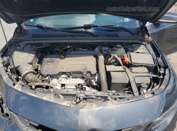 1G1ZD5ST2JF132037 2018 CHEVROLET MALIBU Charcoal Rear interior view