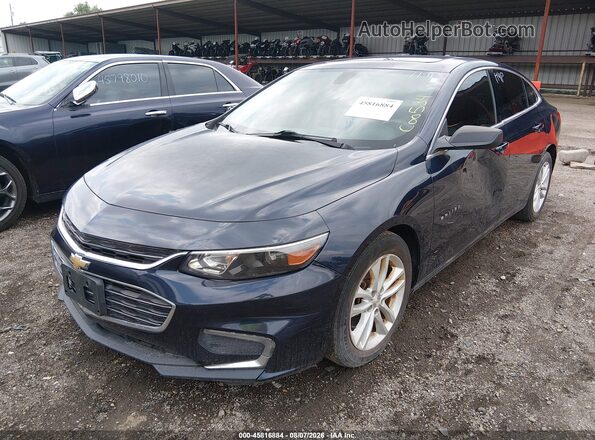 1G1ZD5ST2JF150683 2018 CHEVROLET MALIBU Синий Передняя левая четверть