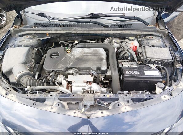 1G1ZD5ST2JF150683 2018 CHEVROLET MALIBU Синий Вид сзади