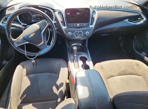 1G1ZD5ST2JF154233 2018 CHEVROLET MALIBU Black Dashboard view