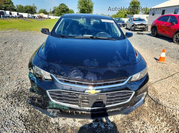 1G1ZD5ST2JF154233 2018 CHEVROLET MALIBU Black Front view