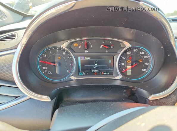 1G1ZD5ST2JF154233 2018 CHEVROLET MALIBU Black Instrument cluster view
