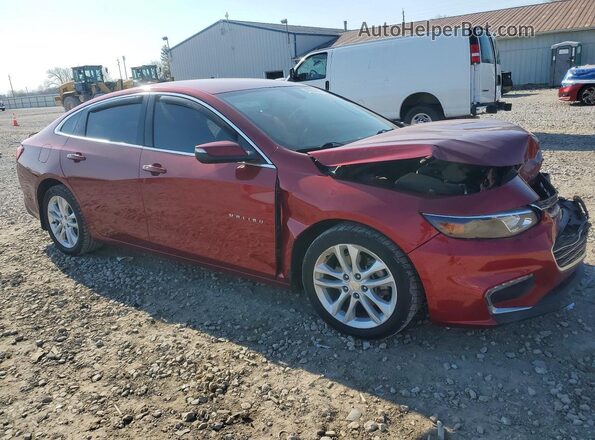 1G1ZD5ST2JF159030 2018 CHEVROLET MALIBU Red Передня права чверть