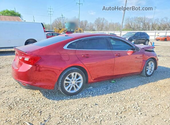 1G1ZD5ST2JF159030 2018 CHEVROLET MALIBU Red Задня права чверть
