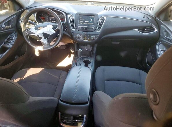 1G1ZD5ST2JF159030 2018 CHEVROLET MALIBU Red Вид панелі приладів