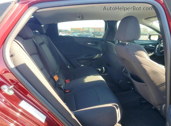 1G1ZD5ST2JF159030 2018 CHEVROLET MALIBU Red Вид задніх сидінь