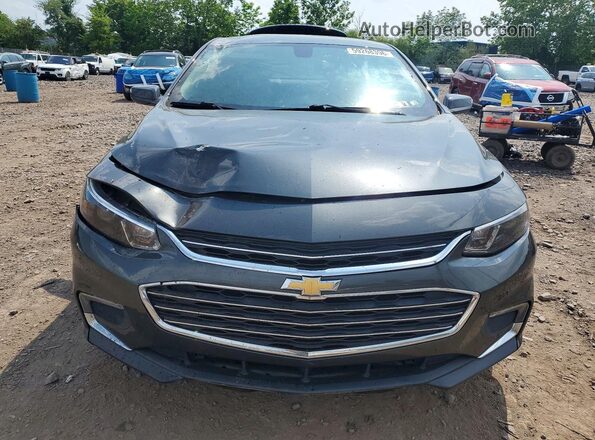 1G1ZD5ST2JF195445 2018 CHEVROLET MALIBU Gray Widok z przodu