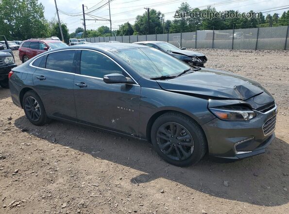 1G1ZD5ST2JF195445 2018 CHEVROLET MALIBU Gray Przód prawy