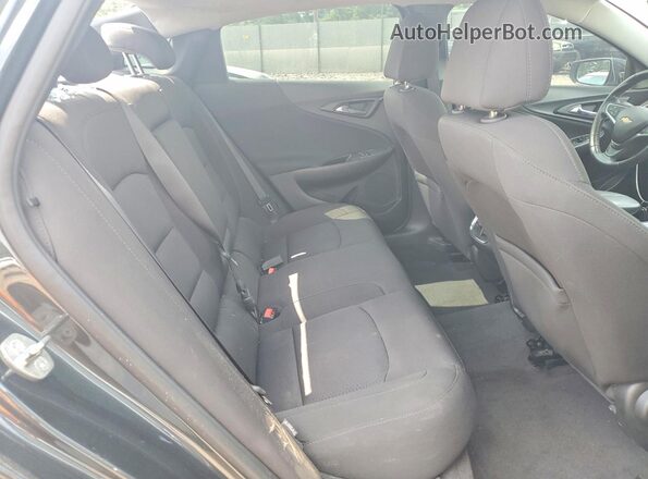 1G1ZD5ST2JF195445 2018 CHEVROLET MALIBU Gray Widok tylnych siedzeń