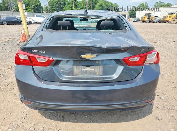1G1ZD5ST2JF195445 2018 CHEVROLET MALIBU Gray Widok z tyłu