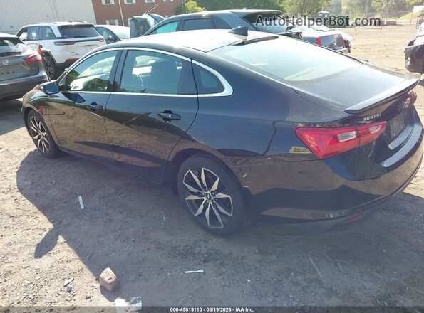 1G1ZD5ST2JF223390 2018 CHEVROLET MALIBU Черный Задняя левая четверть