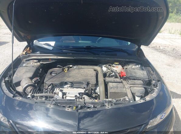 1G1ZD5ST2JF268314 2018 CHEVROLET MALIBU Черный Вид сзади