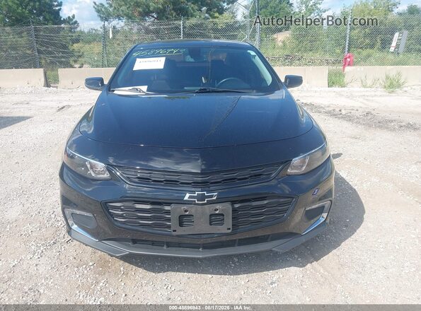 1G1ZD5ST2JF268314 2018 CHEVROLET MALIBU Черный Вид щитка приборов
