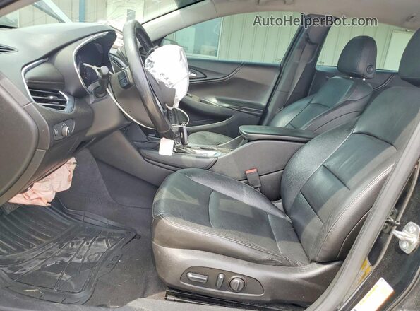 1G1ZD5ST2JF275408 2018 CHEVROLET MALIBU Черный Вид салона спереди