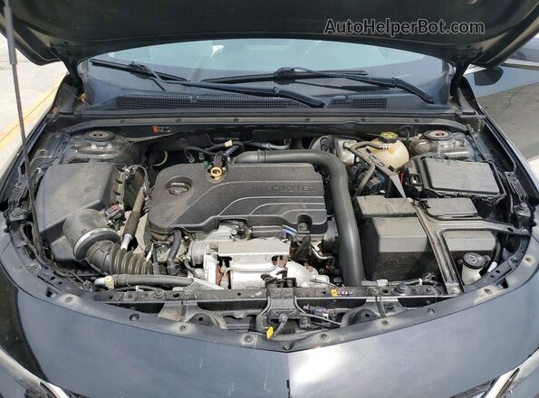 1G1ZD5ST2JF275408 2018 CHEVROLET MALIBU Черный Вид задней части салона