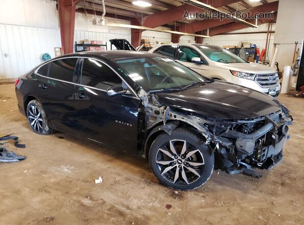 1G1ZD5ST2JF286408 2018 CHEVROLET MALIBU Black Առջևի աջ