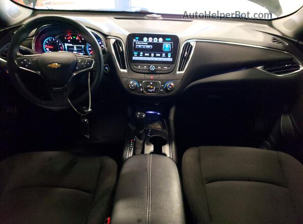 1G1ZD5ST2JF286408 2018 CHEVROLET MALIBU Black Առջևի վահանակի տեսք
