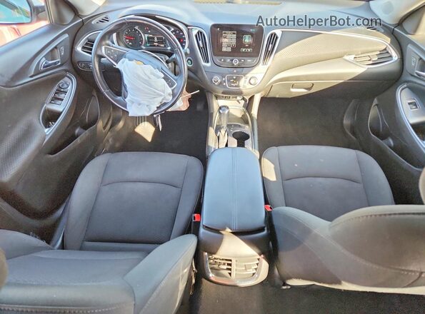 1G1ZD5ST2JF288627 2018 CHEVROLET MALIBU Silver Widok deski rozdzielczej