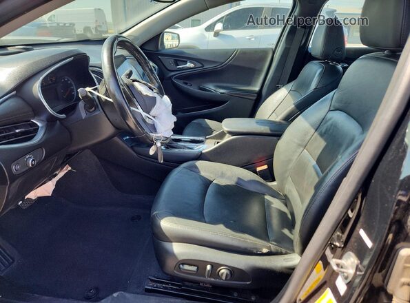 1G1ZD5ST2KF139782 2019 CHEVROLET MALIBU Black Widok wnętrza z przodu