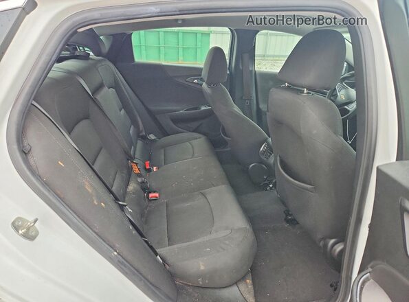 1G1ZD5ST2KF208096 2019 CHEVROLET MALIBU White Rear seats view