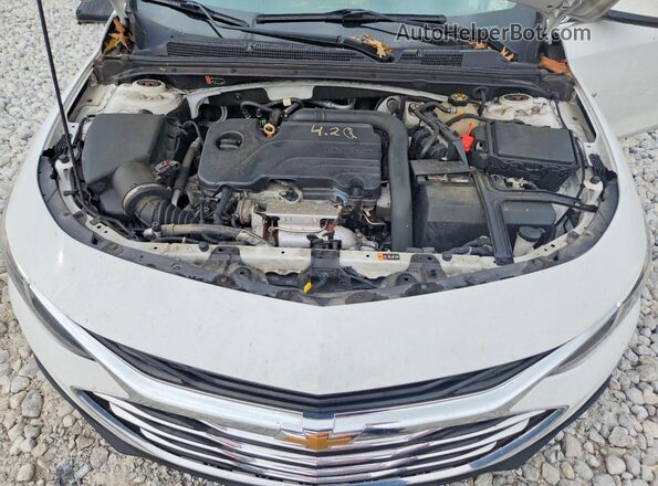 1G1ZD5ST2KF208096 2019 CHEVROLET MALIBU White Rear interior view