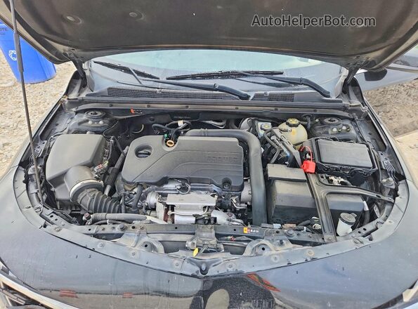 1G1ZD5ST2LF039523 2020 CHEVROLET MALIBU Black Вид задньої частини салону