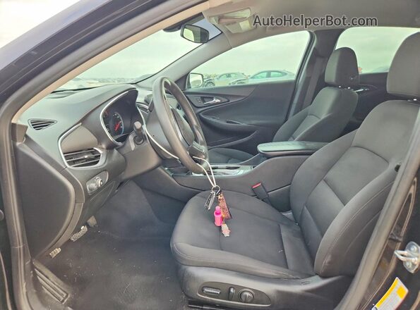 1G1ZD5ST2LF039523 2020 CHEVROLET MALIBU Black Вид салону спереду
