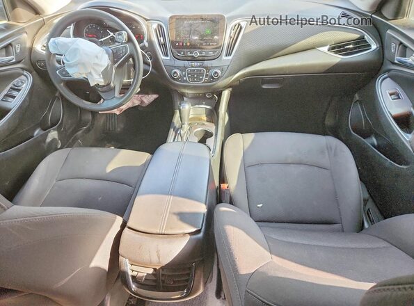 1G1ZD5ST2LF061831 2020 CHEVROLET MALIBU Gray წინა პანელის ხედი