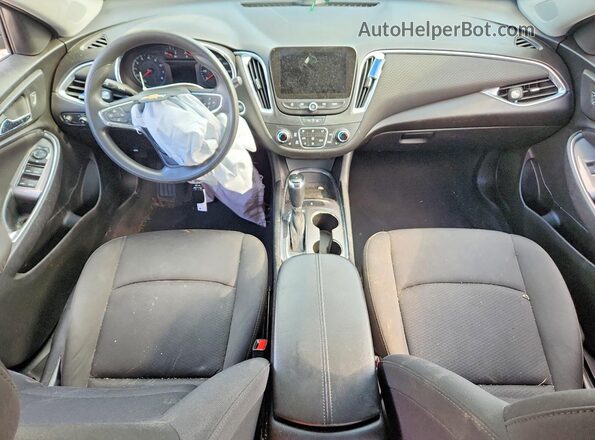 1G1ZD5ST2LF121834 2020 CHEVROLET MALIBU Silver წინა პანელის ხედი