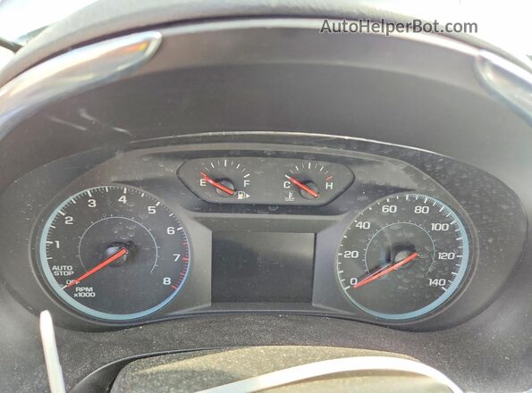 1G1ZD5ST2LF121834 2020 CHEVROLET MALIBU Silver ხელსაწყოთა პანელის ხედი