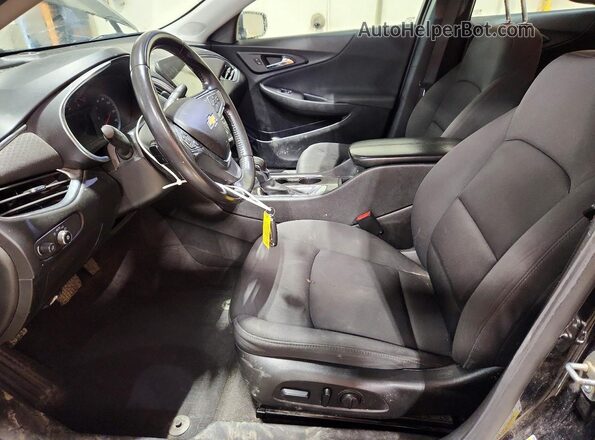 1G1ZD5ST2MF014851 2021 CHEVROLET MALIBU Black Vista interior delantera