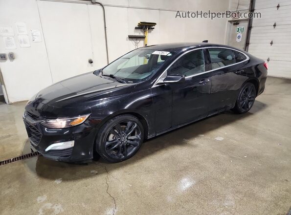 1G1ZD5ST2MF014851 2021 CHEVROLET MALIBU Black 