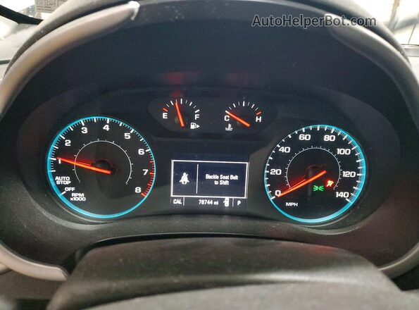 1G1ZD5ST2NF113073 2022 CHEVROLET MALIBU Silver Widok zestawu wskaźników