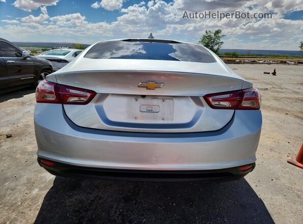 1G1ZD5ST2NF133789 2022 CHEVROLET MALIBU Silver Widok z tyłu