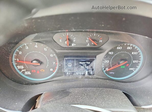 1G1ZD5ST2NF133789 2022 CHEVROLET MALIBU Silver Widok zestawu wskaźników
