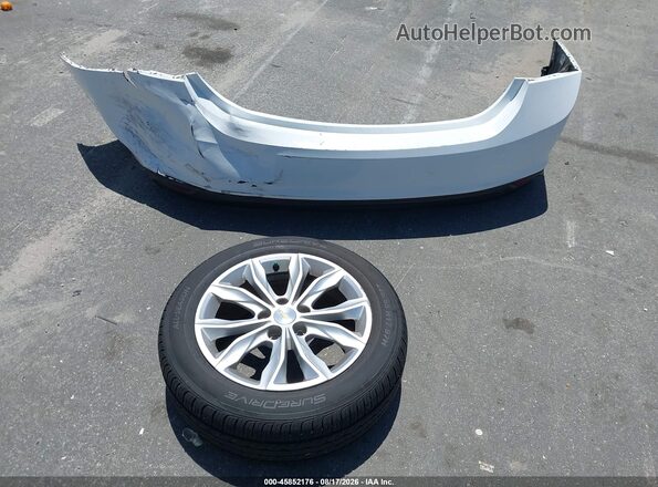 1G1ZD5ST2NF195225 2022 CHEVROLET MALIBU White Instrument cluster view