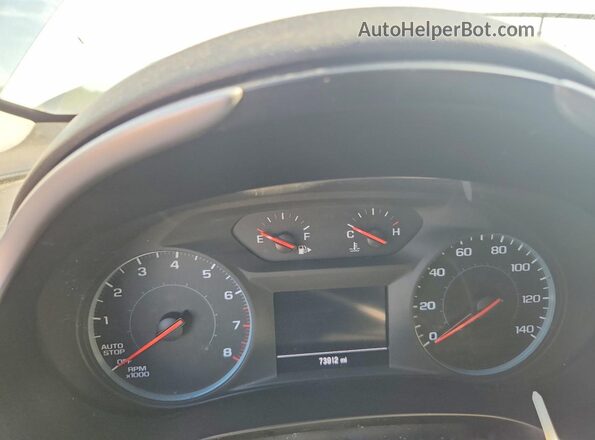 1G1ZD5ST2PF208039 2023 CHEVROLET MALIBU Белый Вид щитка приборов
