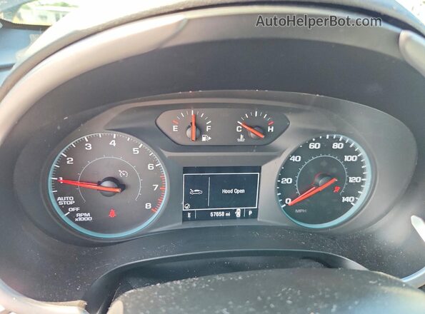 1G1ZD5ST2PF244913 2023 CHEVROLET MALIBU Black Vista del cuadro de instrumentos
