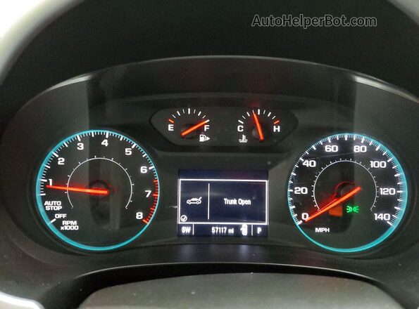1G1ZD5ST2PF245611 2023 CHEVROLET MALIBU Blue Вид щитка приладів