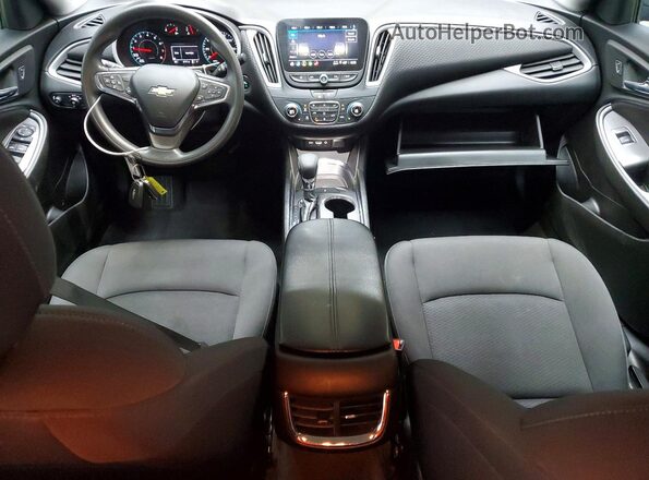 1G1ZD5ST2PF245611 2023 CHEVROLET MALIBU Blue Вид панелі приладів