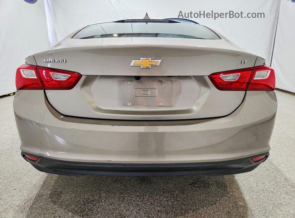 1G1ZD5ST2PF252316 2023 CHEVROLET MALIBU Желто-коричневый Вид сзади