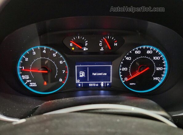 1G1ZD5ST2PF252316 2023 CHEVROLET MALIBU Желто-коричневый Вид щитка приборов