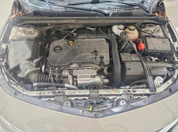 1G1ZD5ST2PF252316 2023 CHEVROLET MALIBU Желто-коричневый Вид задней части салона
