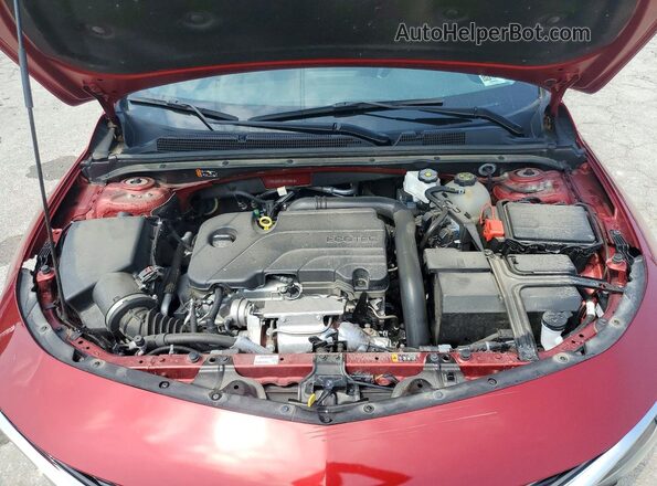 1G1ZD5ST2RF145012 2024 CHEVROLET MALIBU Red Вид задньої частини салону